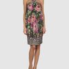 I'm Isola Marras Short Dress in Multicolor (ivory) - Lyst