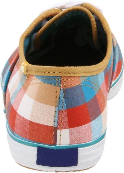 keds champion plaid