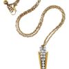 Lulu Frost Crystal and Resin Spike Necklace in Gold - Lyst