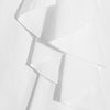Mcq By Alexander Mcqueen Ruffled Cotton Blouse in White - Lyst