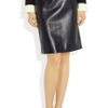The Row Norick Leather Pencil Skirt in Blue (midnight) - Lyst