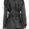 Yves Saint Laurent Metallic Leopard Jacquard Trench Coat in Animal (leopard) - Lyst