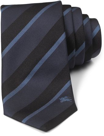 Burberry London Ribbon Stripe Silk Tie - Lyst