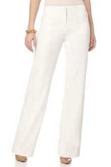Ellen Tracy Straight Leg Trousers - Lyst