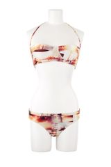 We Are Handsome Corset Bikini in Stretch Polyester