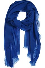 Armand Diradourian Woven Fringe Shawl