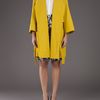 Carven Swing Trench Coat in Yellow (mustard) - Lyst