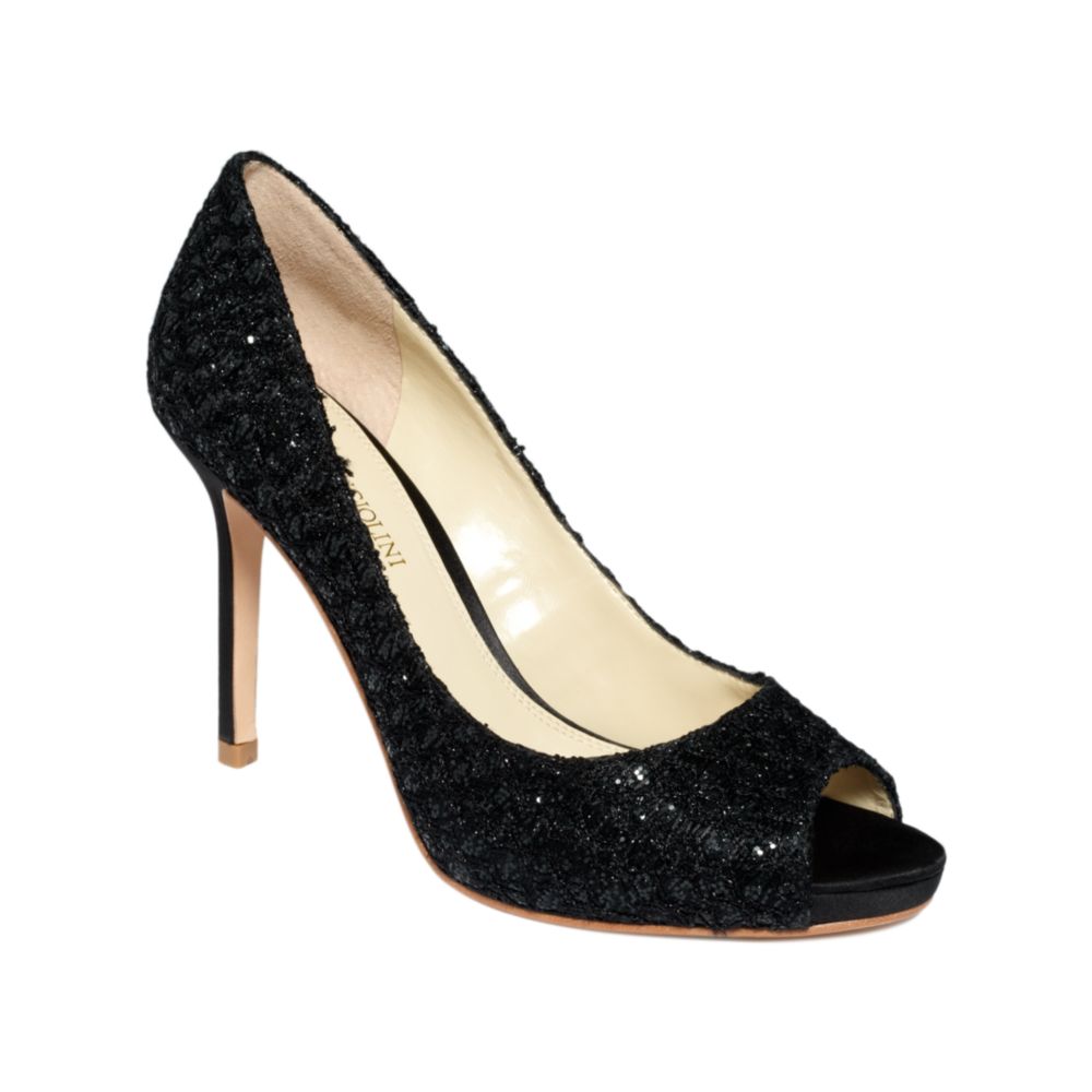 Enzo Angiolini Maiven Pumps in Black (black glitter) Lyst