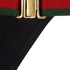 Gucci Stripe Trimmed Triangle Bikini in Black - Lyst