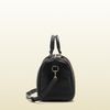 Gucci Vintage Web Boston Bag in Black - Lyst