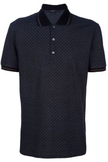 Gucci Checked Polo Shirt - Lyst