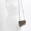 Jimmy Choo Sweetie Glittery Clutch in Silver (champagne) - Lyst