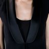 Lanvin Silk Waistcoat in Black - Lyst