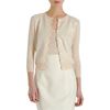 L'wren Scott Sequin Button Classic Cardigan in Beige (cream) - Lyst