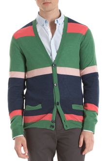 Marc By Marc Jacobs Colorblock Stripe Cardigan - Lyst