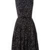 Max Mara Studio Uruguay Drop Waist Dress in Black - Lyst
