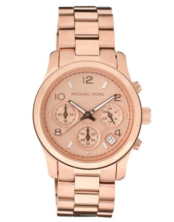 Michael Kors  Plated Chronograph Watch - Lyst