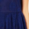 Oasis Lace Cutaway Dress in Blue (dark blue) - Lyst
