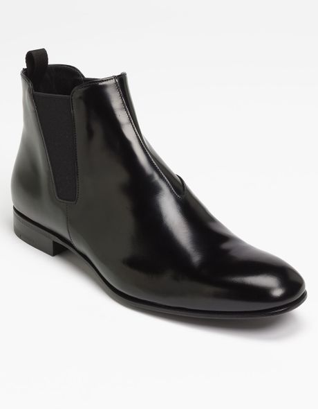 prada men's chelsea boots