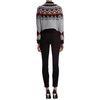 Proenza Schouler Intarsia Stripe Sweater in Gray (orange) - Lyst
