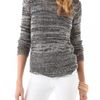 See By Chloé Open Weave Sweater in White - Lyst