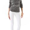 See By Chloé Open Weave Sweater in White - Lyst