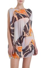 Zero + Maria Cornejo Wide Shoulder Bubble Dress