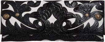 Balmain Embossed Marie Clutch - Lyst