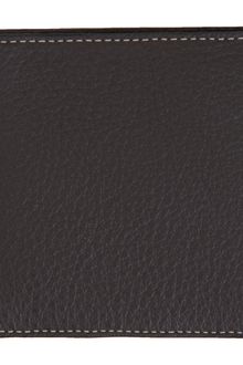 Barneys New York Contrast Stitch Billfold Wallet - Lyst
