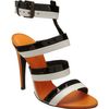 Bottega Veneta Ankle Cuff Sandal in Black - Lyst