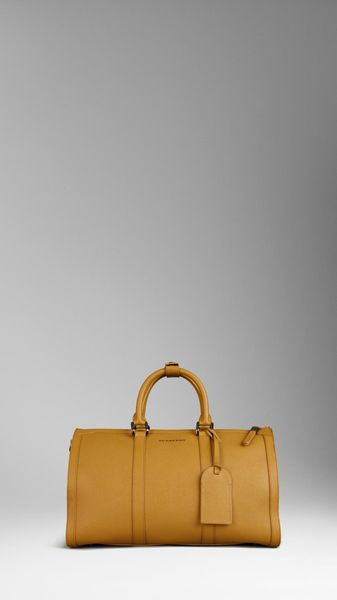 Burberry London Leather Holdall - Lyst