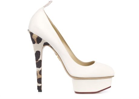 Charlotte Olympia Love Dolly in Beige (leopard) - Lyst