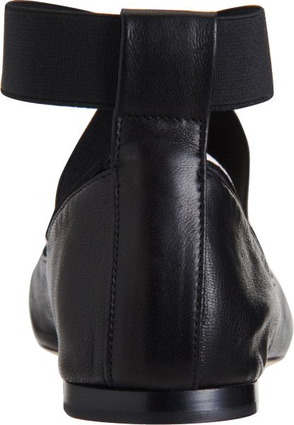 chloe square toe ballerina flats