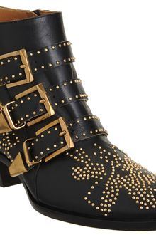 Chloé Susan Studded Ankle Boot - Lyst
