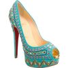 Christian Louboutin Bollywoody in Blue (turquoise) - Lyst