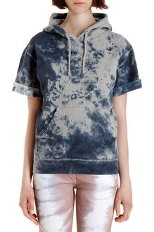Etoile Isabel Marant Tiedye Short Sleeve Sweatshirt - Lyst