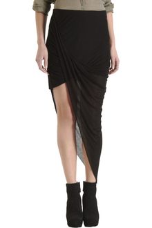 Helmut Lang Asymmetric Skirt - Lyst