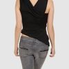 Hussein Chalayan Top in Black - Lyst