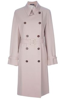 Maison Martin Margiela Double Breasted Trench Coat - Lyst
