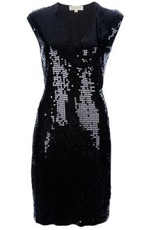Michael by Michael Kors Sequinned Dress - Lyst