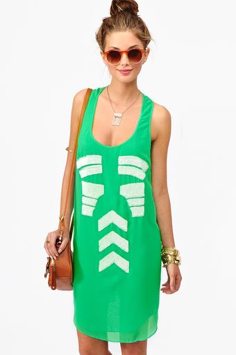 Nasty Gal Tribal Sequin Dress - Lyst