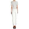 Rag & Bone Split Skinny Jean Whiteblack in White - Lyst