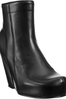 Rick Owens Wedge Ankle Boot - Lyst