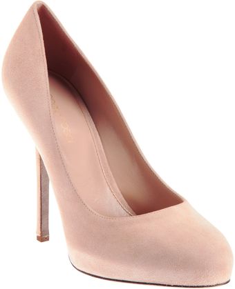 Sergio Rossi Round Toe Pump - Lyst