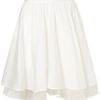 Topshop Plain White Prom Skirt in White - Lyst