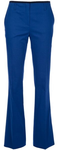 Vionnet Bootcut Trouser in Blue - Lyst