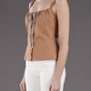 Vivienne Westwood Anglomania Libertine Blouse in Brown (tan) - Lyst