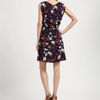 Alice + Olivia Sullivan Printed Silk Dress in Multicolor - Lyst