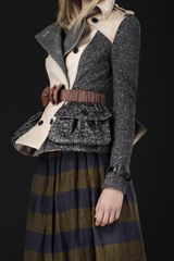 Burberry Prorsum Cotton Tweed Heritage Jacket