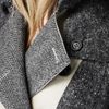 Burberry Prorsum Cotton Tweed Trench Coat in Gray (trench) - Lyst